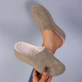 Élise™ — Pantoufles orthopédiques chaudes