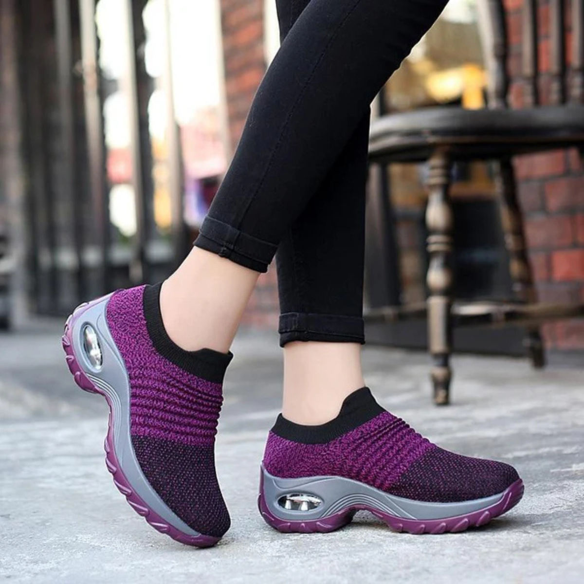 Chaussures Orthopédiques Respirantes – Ultra Confort Plus - [BLACK FRIDAY] - [ACHETÉZ 1, RECEVÉZ 2]