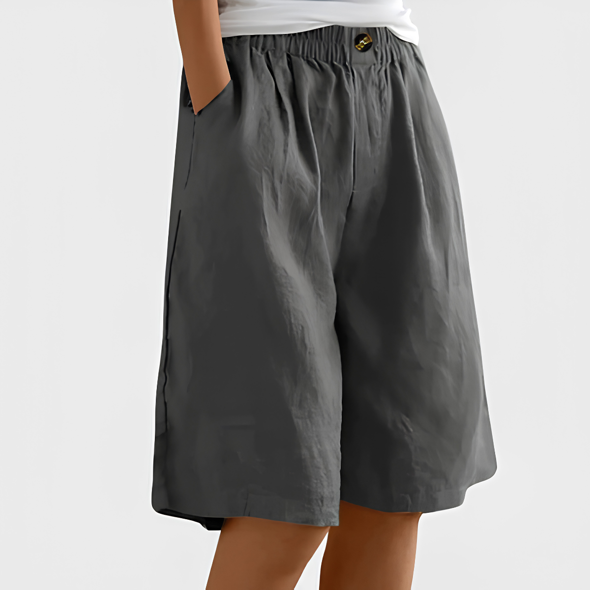 Ella™ | Short Ample et Fluide à Taille Élastique
