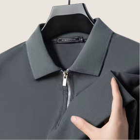 Jetta – Polo pour Homme avec Fermeture Éclair – Style Moderne & Confort Léger