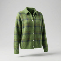 Jetta™ | Cardigan Rétro Check