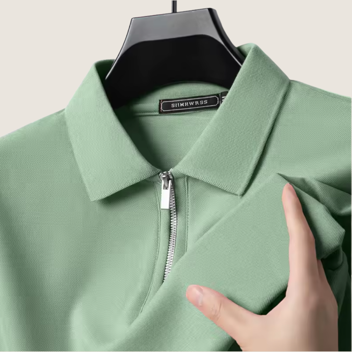 Jetta – Polo pour Homme avec Fermeture Éclair – Style Moderne & Confort Léger