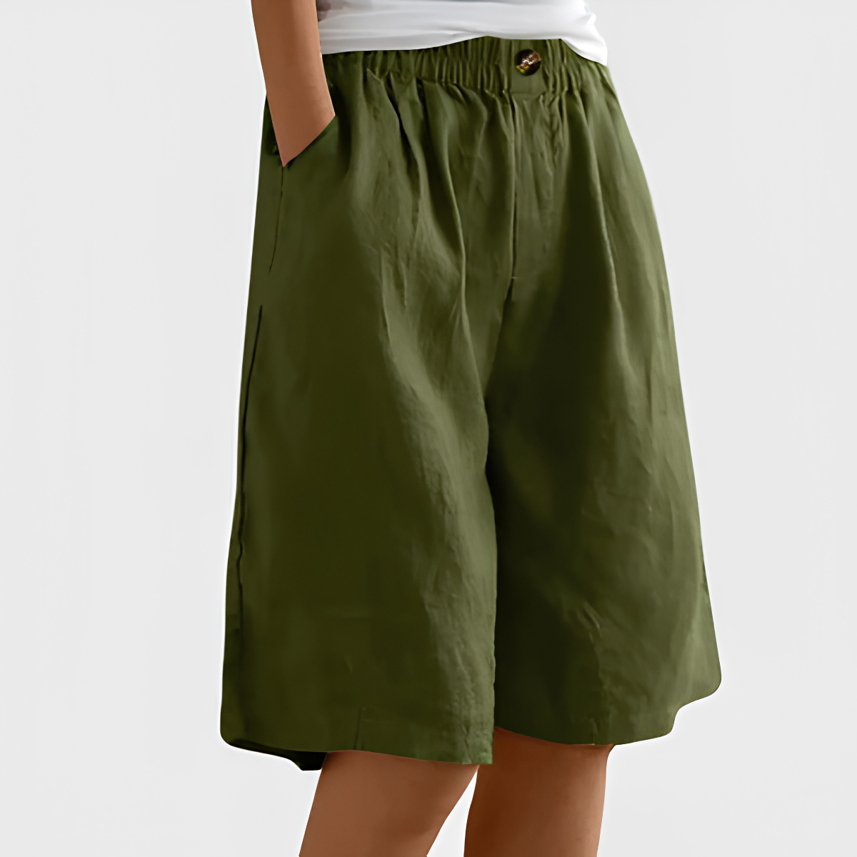 Ella™ | Short Ample et Fluide à Taille Élastique