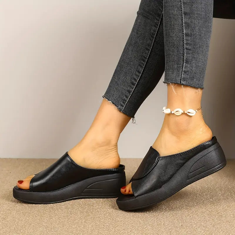 Jetta – Mule Féminine Confort Élégant NoirLift - [BLACK FRIDAY] - [ACHETÉZ 1, RECEVÉZ 2]