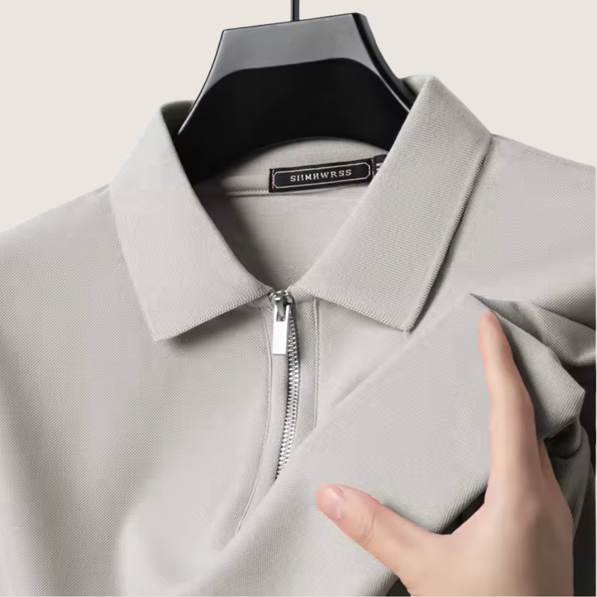 Jetta – Polo pour Homme avec Fermeture Éclair – Style Moderne & Confort Léger