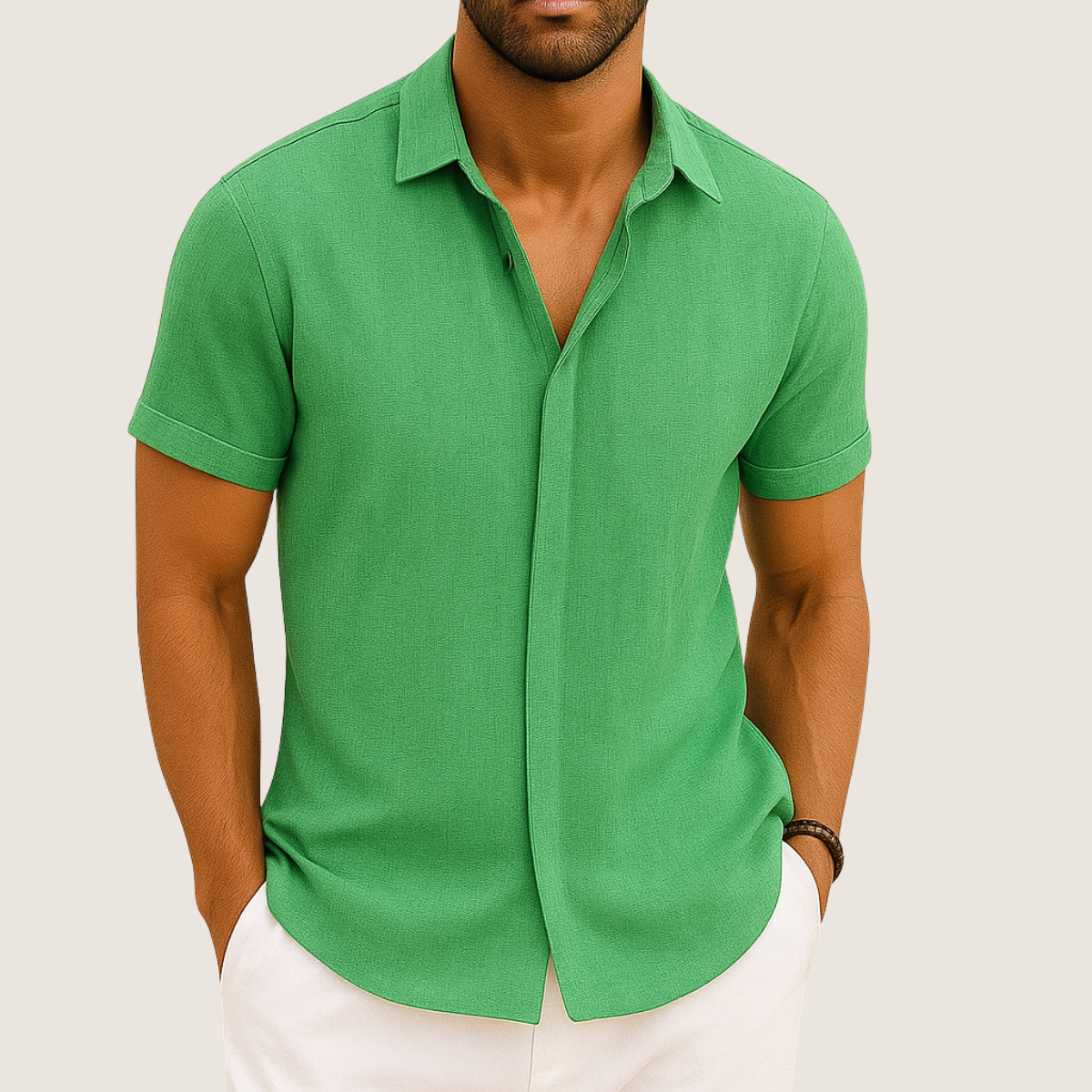 Jetta Chemise Lin & Coton – Coupe Ample et Confort Estival