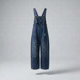 Jetta Salopette en denim décontractée à effet usé