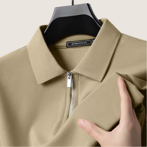 Jetta – Polo pour Homme avec Fermeture Éclair – Style Moderne & Confort Léger
