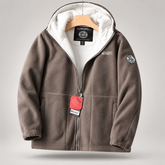 Veste à capuche pour hommes Nordwell™ – Veste sweat à capuche d'hiver brodée