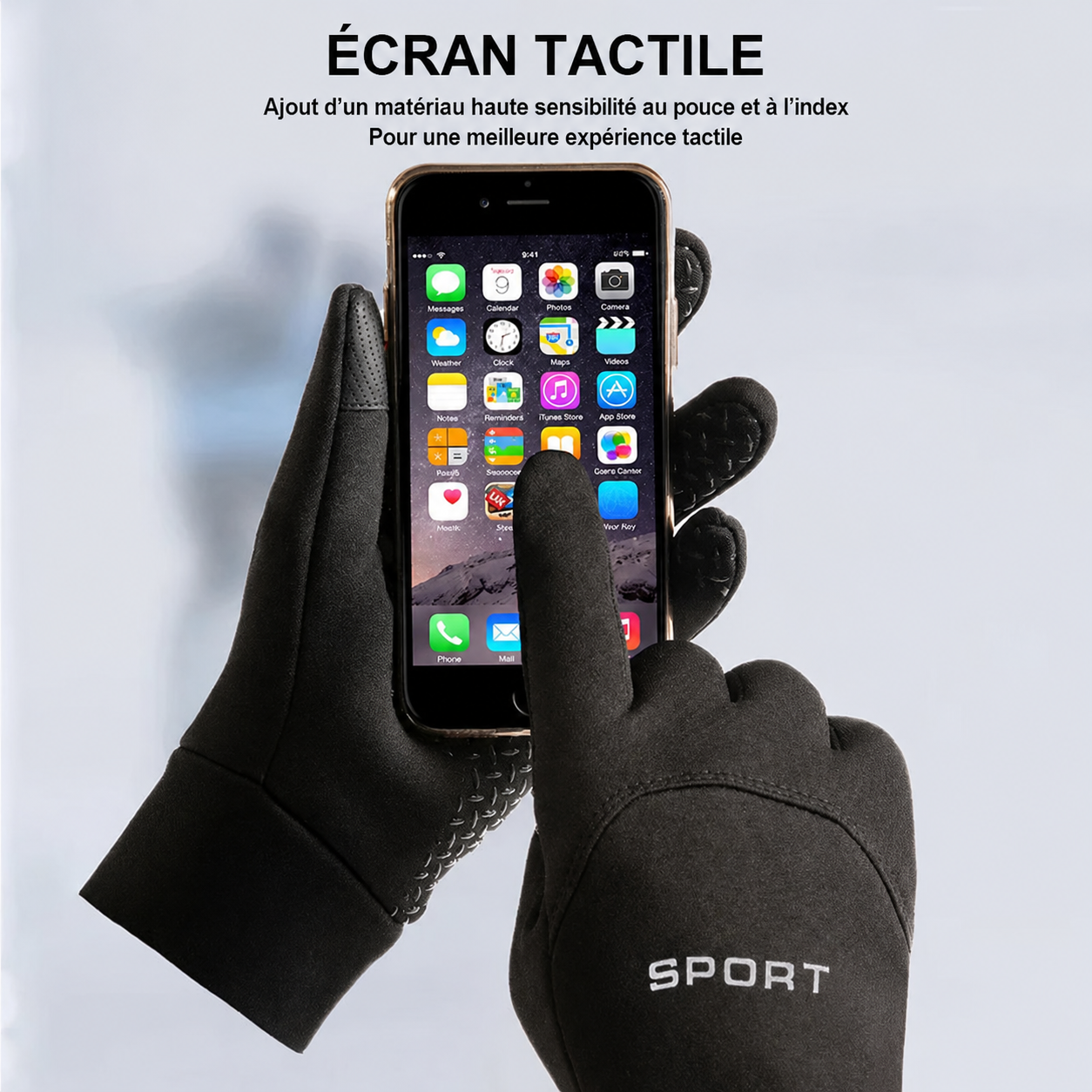 ThermoGrip™ – Gants Thermiques d’Hiver Chauds et Confortables