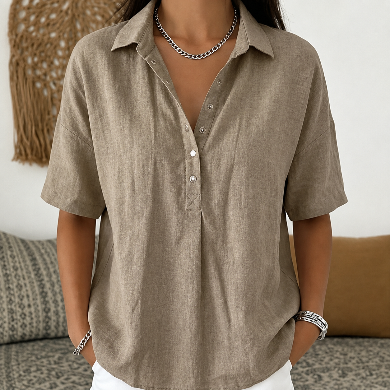 Charlotte™ | Blouse Élégante et Confortable