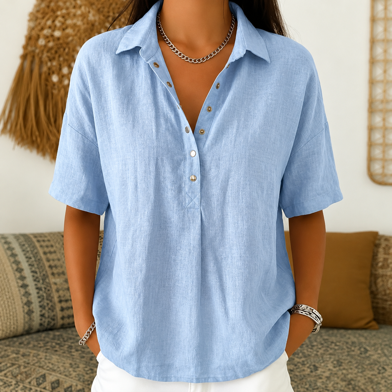 Charlotte™ | Blouse Élégante et Confortable