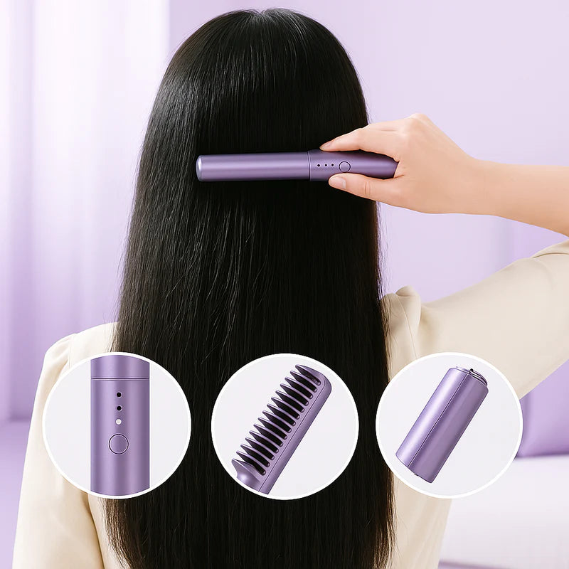 Jetta CéramiLiss™ | Peigne Lissant Portable