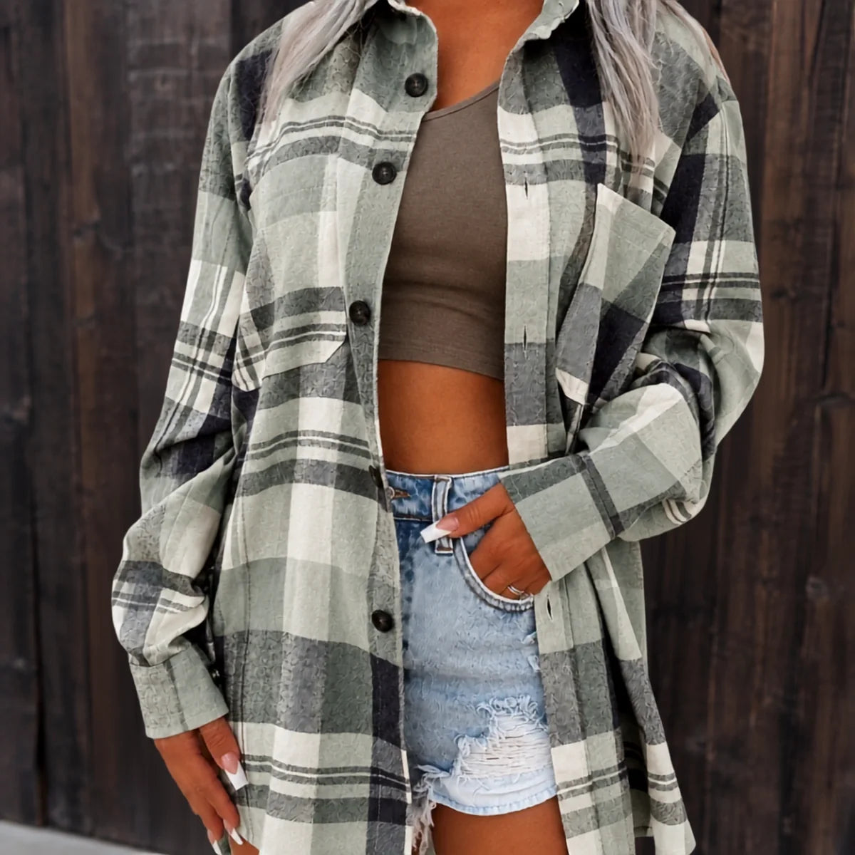 Jetta | Chemise d’Été à Carreaux Florence™