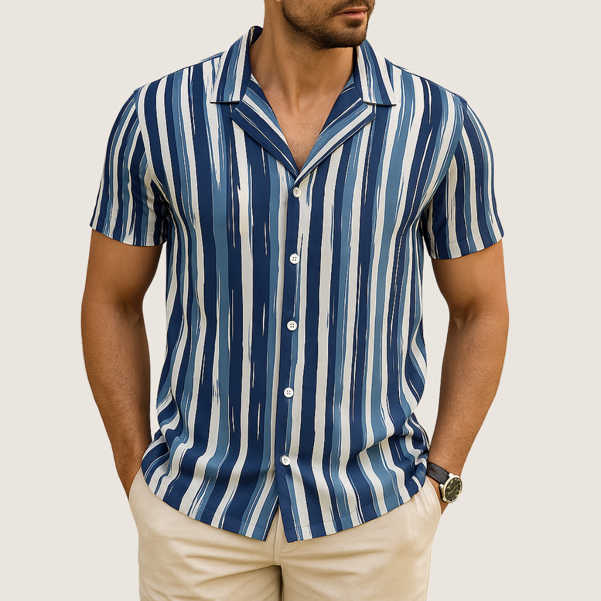 Jetta Chemise Imprimée – Style Estival Décontracté