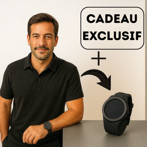 Jetta Polo TechFlex™ Premium Polo + Montre habillée pour homme - [BLACK FRIDAY] - [UN ACHETÉ, UN OFFERT]