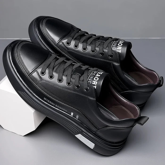 Baskets décontractées en cuir véritable - Sport plat [ACHETEZ 1, RECEVEZ-EN 2]