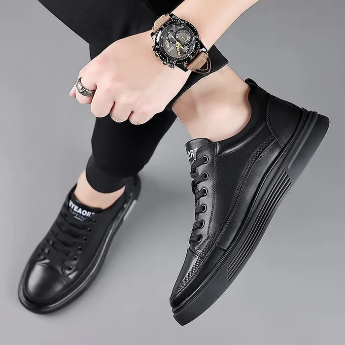 Baskets décontractées en cuir véritable - Sport plat [ACHETEZ 1, RECEVEZ-EN 2]