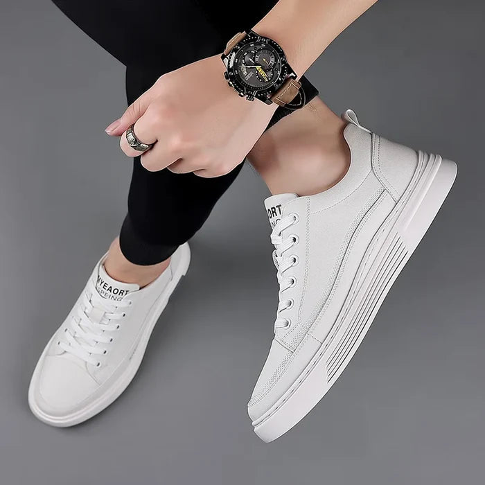Baskets décontractées en cuir véritable - Sport plat [ACHETEZ 1, RECEVEZ-EN 2]