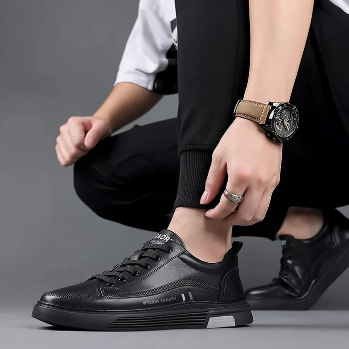 Baskets décontractées en cuir véritable - Sport plat [ACHETEZ 1, RECEVEZ-EN 2]