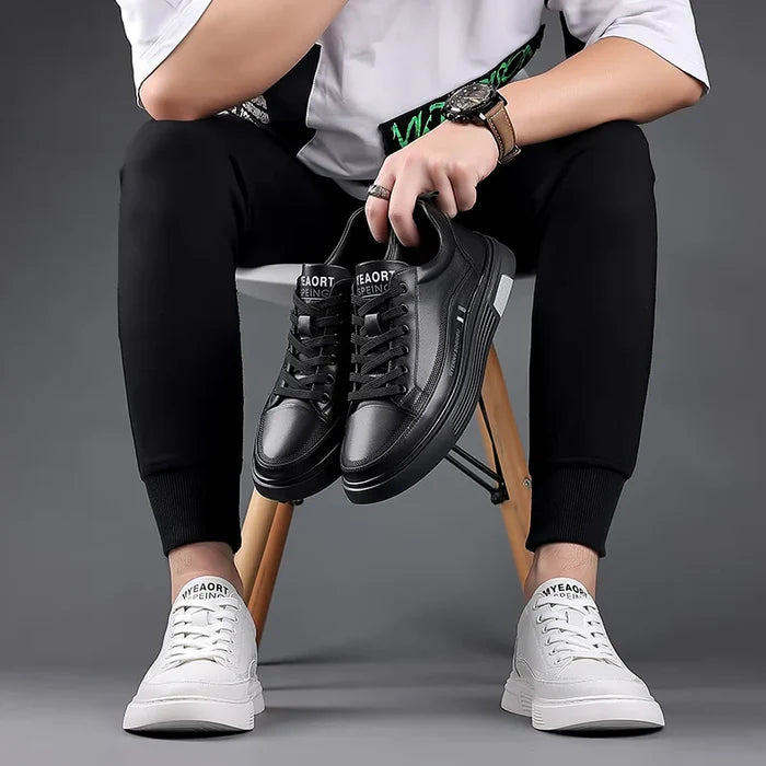 Baskets décontractées en cuir véritable - Sport plat [ACHETEZ 1, RECEVEZ-EN 2]
