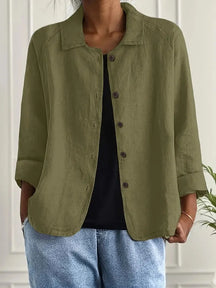 Veste Casual Femme à Boutons