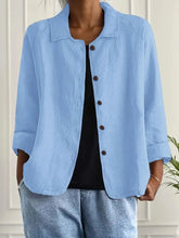 Veste Casual Femme à Boutons