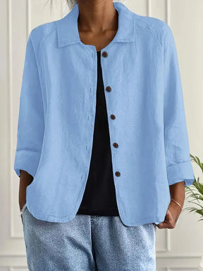 Veste Casual Femme à Boutons