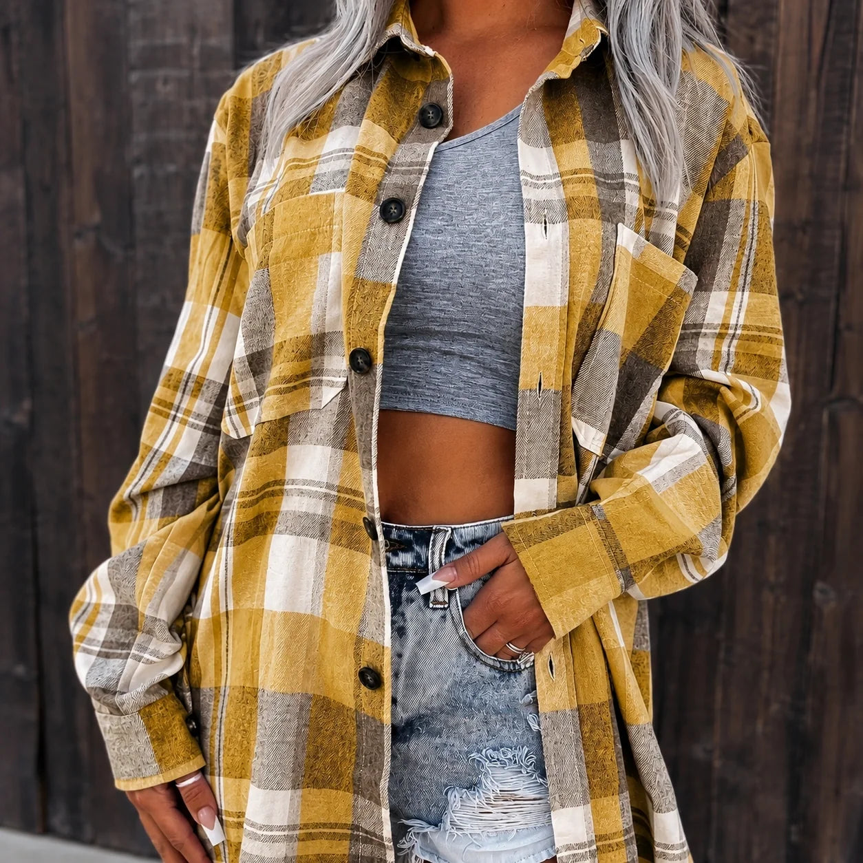 Jetta | Chemise d’Été à Carreaux Florence™