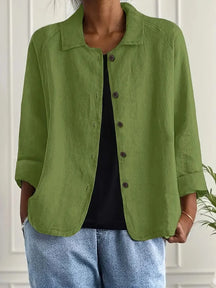 Veste Casual Femme à Boutons