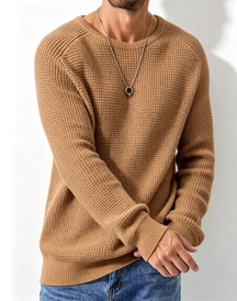 Pull Col Rond Femme Manches Longues Maille