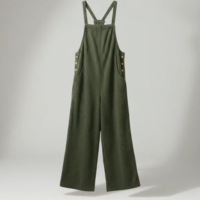 Jetta Salopette ample en velours côtelé cosy