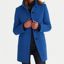 Manteau en Laine Femme Mi-Long Élégant