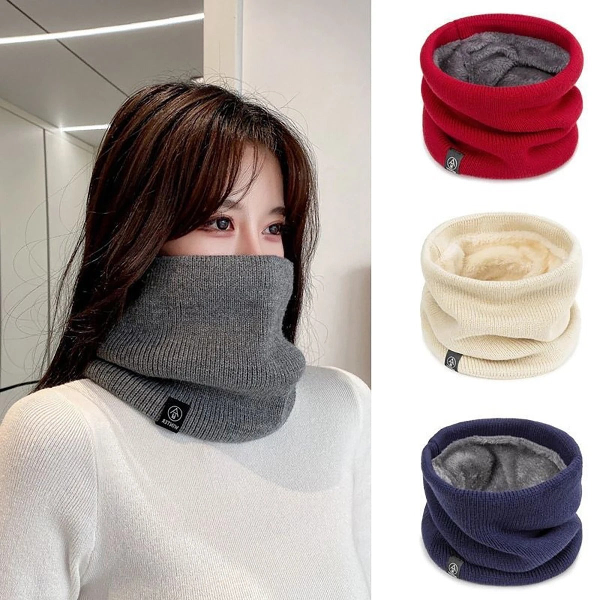 ThermoSnood™ – Tour de Cou Polaire Chaud, Coupe-Vent & Ultra-Douceur