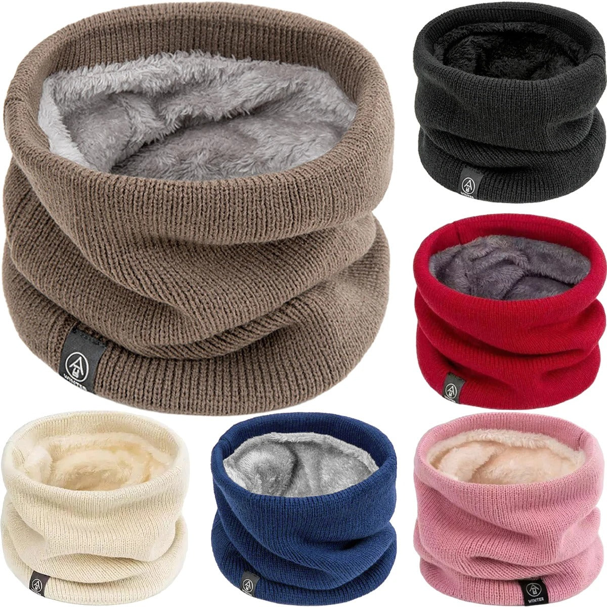 ThermoSnood™ – Tour de Cou Polaire Chaud, Coupe-Vent & Ultra-Douceur