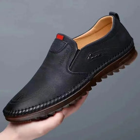Mocassins à enfiler en cuir pour hommes - PROMOTION LIMITÉE