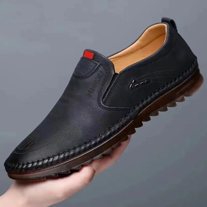 Mocassins à enfiler en cuir pour hommes - PROMOTION LIMITÉE