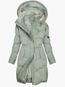 Doudoune Femme à Capuche Élégante Matelassée